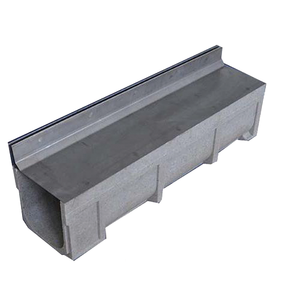 Système de canaux de drainage droits, fosses de drainage des eaux pluviales, canaux de drainage en béton préfabriqué pour allées/ béton/ terrasses en pavés - Product Image 2