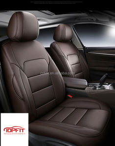 Prix usine personnalisation de masse <span class=keywords><strong>housse</strong></span> de siège de voiture de haute qualité accessoires intérieurs mode housses de siège de voiture en cuir respirant - Product Image 1