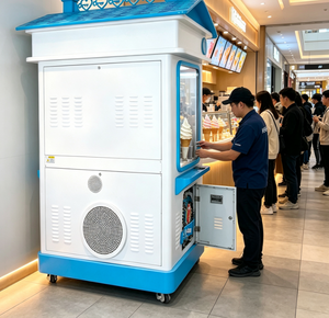 Eisautomat mit Münz- und Geldscheinakzeptor für Selbstbedienungs-Snackbars - Product Image 2