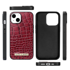 VIETAO Logo personnalisé pour étui de téléphone en cuir PU <span class=keywords><strong>crocodile</strong></span> pour <span class=keywords><strong>iPhone</strong></span> 16 15 Pro Max 14Pro Vente en gros depuis Guangzhou - Product Image 4