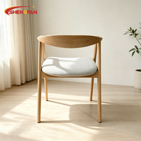 Chaises design en bois de style italien, ensemble table et chaises pour salle à manger, îlot de cuisine, bar, restaurant, café, hôtel, chaises hautes de salle à manger