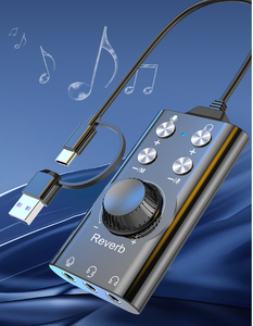 Changeur de Voix en Direct Homme et Femme pour Appels Téléphoniques et Informatiques, Chant, Jeux, Carte Son USB 7.1 – En Stock - Product Image 6