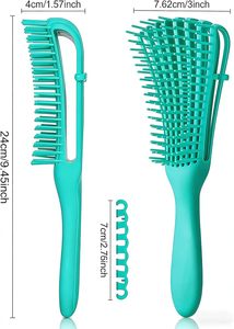 Customized Fashionable Multifunctional TPEE Environmentally Friendly Massage <b>Brush</b> Suitable for Home Salon Hair <b>Brushes</b> - Product Image 3