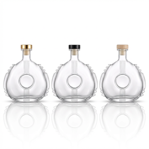 Verre à whisky, brandy, XO, vodka, tequila en cristal transparent sans plomb <span class=keywords><strong>de</strong></span> 700 ml, design européen, avec bouchon - Product Image 6