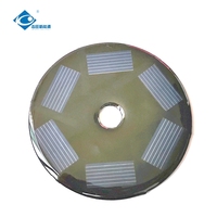 Mini panneaux solaires compacts, chargeur 3V, panneau solaire étanche scellé à l'époxy, ZW-Dia70, panneau solaire à basse tension en époxy, 0,28W
