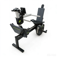 Máquina de Remo Comercial con Resistencia de Aire - Equipo Multifuncional de Entrenamiento de Fuerza con Resistencia de Aire
