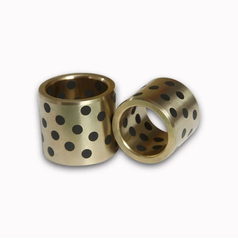 Low price products factory manufacture graphite self lubricating cast iron bushing for injection molding