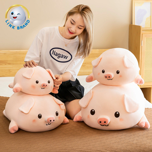 Adorable Peluche de Cerdo Regordete, Muñeco de Cerdo de Peluche, Cojín Suave, <span class=keywords><strong>Almohada</strong></span> Cómoda para Abrazar, Juguetes de Peluche de <span class=keywords><strong>Anime</strong></span> - Product Image 3