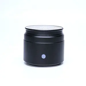Cylinder Design Mini Drum Speaker in Aluminum Alloy Portable Outdoor Speaker with bt 5.3 IPX6 waterproof mini speaker