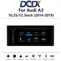 Autoradio 10,25/12,3 pouces pour Audi A3 (2014-2019) avec Snapdragon 665/685, CarPlay et Android Auto sans fil, GPS, WiFi