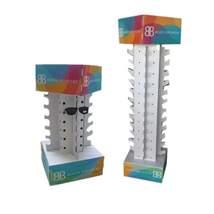 Présentoir de lunettes de soleil rotatif personnalisé, support de présentation en carton pour lunettes, affichage en papier ondulé, Charge gratuite - Product Image 2