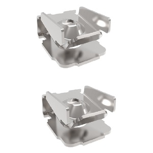 คลิปยึดแผ่นโ<span class=keywords><strong>ล</strong></span>หะรูปตัวยู ทำจากเหล็กสปริงชุบสังกะสีแบบยืดหยุ่นสูง ป้องกันการหลุด<span class=keywords><strong>ล</strong></span>ื่น สำหรับ<span class=keywords><strong>แผ่น</strong></span>บาง - Product Image 6