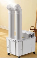 Équipement d'élevage de champignons 3L/H-21L/H Salle de culture de champignons Humidificateur à ultrasons Système de brumisation