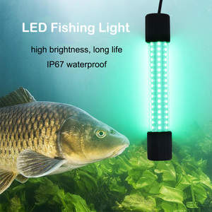 Luz LED de pesca de 12-24V, 15W, 13W, 126 LED, IP67, luz para atraer peces, verde, azul, amarillo, blanco, linterna para recoger peces - Product Image 2