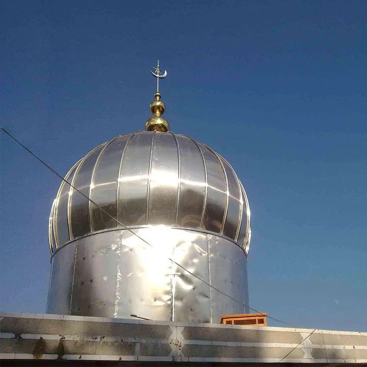 Tetto della cupola della moschea della costruzione della moschea della cupola della struttura d'acciaio galvanizzata