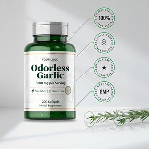 مصنع تعبئة الثوم ، مضاد للأكسدة الصحي المناعي للقلب ، قوة عالية مخصصة ، بالملغم سوفتجيل - Product Image 4