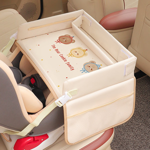 Zoch – siège de sécurité pour enfant, table 40x33.5x28.5cm, multifonctionnel, pliable, rangement au dos du siège, plateau étanche pour enfants - Product Image 4