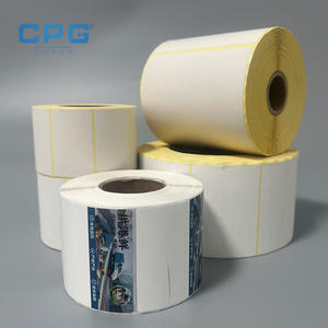 High Quality Logistics Direct Thermal Barcode Label 50x30mm 40x20mm High Sensitivity Thermal Label for Clear Barcode Printing - Product Image 1