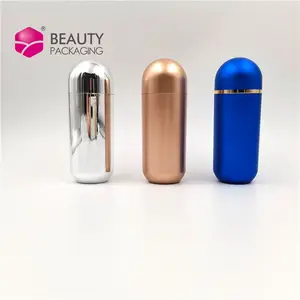 10ml 15ml 30ml 60ml Luxury Acrylic Unique Capsule Shape Plastic Bottle for Capsule /Pills/Candy