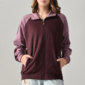 Sudadera con capucha oversize para mujer, con cremallera completa, de mezcla de algodón suave, manga larga, estilo casual urbano. - Product Image 1