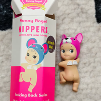 Figuras Miniatura de PVC Auténticas de Sonny Angels Serie Hipperr Looking Back, Modelo Kawaii Japonés, Caja Misteriosa de Regalo