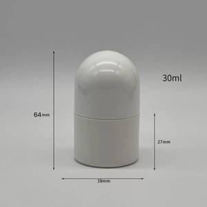 स्टॉक में कारखाने थोक 30 मिलीलीटर 50 मिलीलीटर सफेद पी सॉफ्ट टच रोल-ऑन एंटीपरसर्वेट फ्लैट ट्यूब प्लास्टिक रोलर बॉल डिओडोरेंट बोतल - Product Image 6