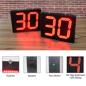 CHEETIE CP09 <strong>Synchronized</strong> Wireless Shot Clock Portable LED Shot Clock Electronic 24 Second Shot Clock With Buzzer - Product Image 6