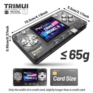 RYJ Trimui <span class=keywords><strong>Mini</strong></span> Model <span class=keywords><strong>S</strong></span> consola de juegos portátil 2,0 pulgadas IPS 240x320 pantalla 600mAh 3,5 horas REPRODUCTOR DE VIDEOJUEGOS portátil Retro - Product Image 4