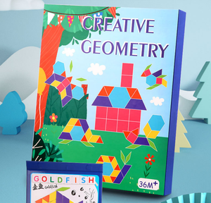 Juguete <span class=keywords><strong>de</strong></span> Madera DIY, Rompecabezas <span class=keywords><strong>de</strong></span> <span class=keywords><strong>Figuras</strong></span> Geométricas Creativas, Bloques <span class=keywords><strong>de</strong></span> Construcción para la Educación Temprana <span class=keywords><strong>de</strong></span> Bebés y Niños - Product Image 5