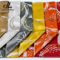 Tissu Jacquard Classique en Polyester, Vente Directe Usine, Faible MOQ, Lots Mixtes, Expédition Rapide pour Grossistes