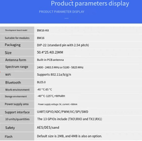 Carte de développement 3-en-1 Flipper Zero, WiFi 5G, ESP32, CC1101, module d'extension NRF24