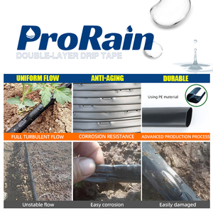 A basso prezzo doppio foro 16mm nastro a goccia/<span class=keywords><strong>tubo</strong></span>/<span class=keywords><strong>tubo</strong></span>/<span class=keywords><strong>tubo</strong></span> per azienda agricola sistema di irrigazione - Product Image 2