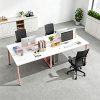 Scrivania Moderna con Design Ergonomico e Cassetti Portaoggetti per Casa, Studio e Ufficio Dirigenziale