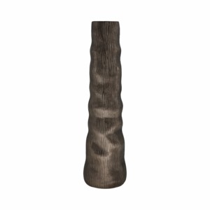 Vaso decorativo alto in metallo, moderno vaso per fiori in alluminio per soggiorno, camera da letto, ufficio, decorazione da tavolo - Product Image 1