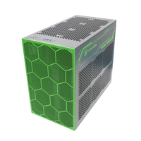 Station de travail AI 4GPU à refroidissement liquide, entièrement refroidie par liquide (GPU+CPU), alimentation EATX/3000W, 8 emplacements PCIe, baies HDD pour Cloud/AI/HPC