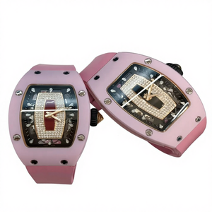 Relojes de Pulsera Rosas de Alta Calidad, Mecánicos, Impermeables, con Movimiento Automático y Tourbillon, Nuevos - Product Image 1