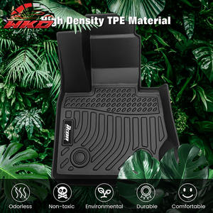 Fits For BMW X3 F25 2011-2017 For X4 F26 15-18 All Weather Floor Mats Carpets <b>TPE</b> 3PCS 3D Molded Waterproof - Product Image 2