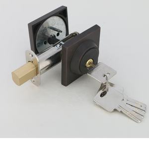 Serrure et poignée de porte en cuivre pour villa chinoise, nouvelle, silencieuse, pour salle de réunion, porte en bois - Product Image 6