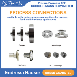 เครื่องวัดการไหลแบบดิจิตอล Coriolis ของ Endress+Hauser รุ่น Proline Promass 80E DN80 80 มม. 80F80 วัสดุสแตนเลส แบบ OEM ที่ปรับแต่งได้ - Product Image 4