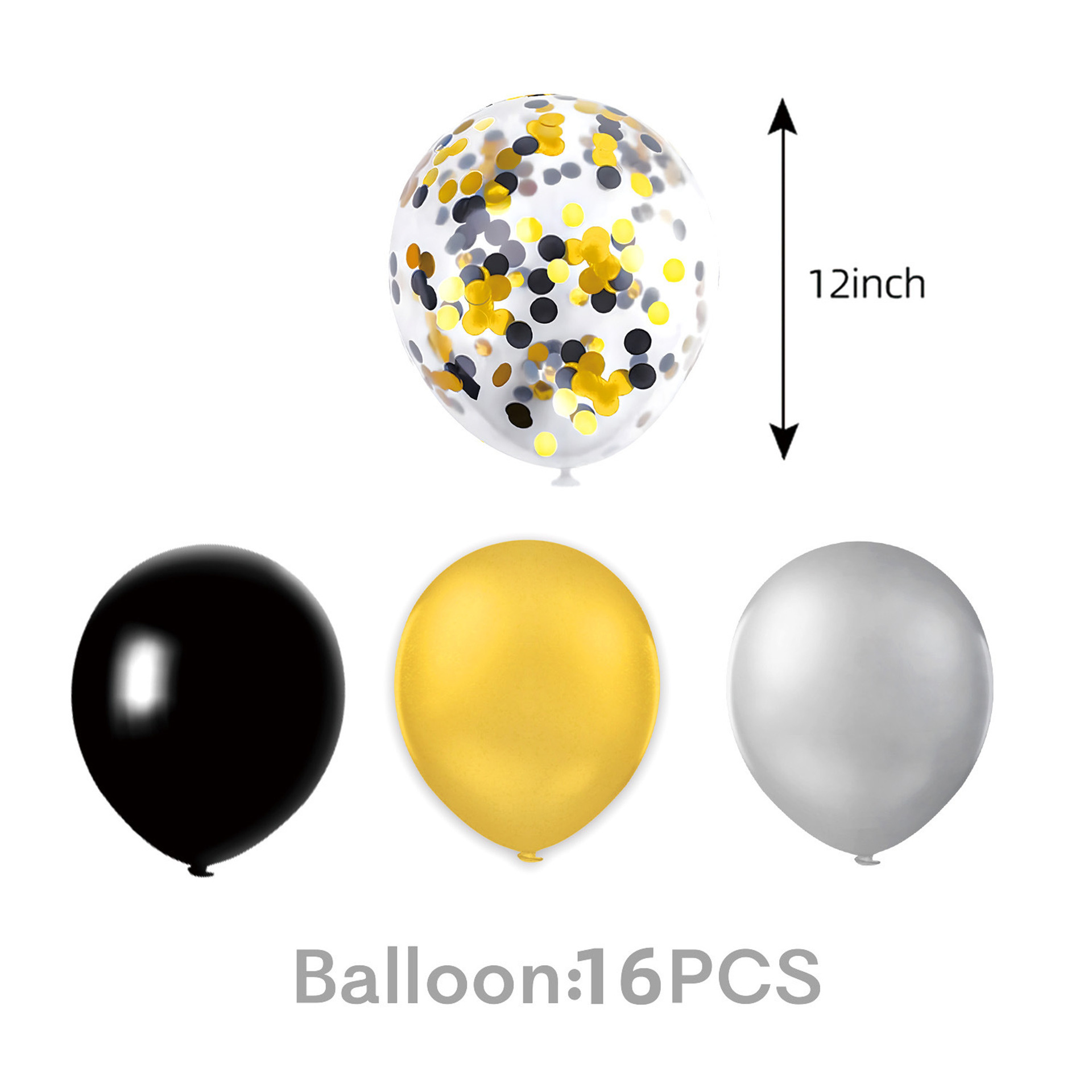 Globos de látex de colores
