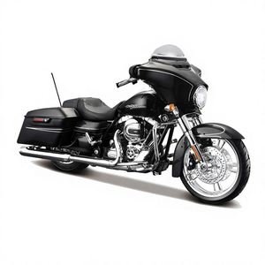 Modellino di Moto <span class=keywords><strong>Harley</strong></span> Glide Maisto in Scala 1:12, Modello in Plastica di Motocicletta Pesante per Ragazzi - Product Image 1