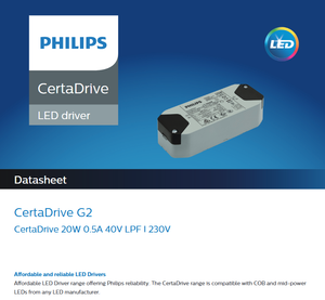 หม้อแปลงไฟฟ้าสำหรับไฟเพดานแบบแผงเรียบ PHILIPS CertaDrive LPF 14W 16W 18W 20W ราคาดีที่สุด - Product Image 5