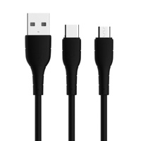 Harga Pabrik Aksesoris Umum yang Banyak Digunakan Kabel Data Mobile Tipe C Kabel Pengisian Cepat USB untuk Ponsel Tipe C untuk Kabel iPhone