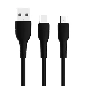 Precio de fábrica, accesorios de uso común, cable de datos móviles tipo C, cable de carga rápida USB para celular tipo C para cable de iPhone