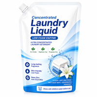 Détergent à lessive liquide ultra concentré, écologique et puissant, pour éliminer les taches tenaces et les nettoyer en profondeur