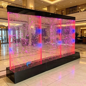 ผนังกั้นน้ำตก LED ขนาดใหญ่เชิงพาณิชย์ พร้อมฟองน้ำและไฟ สำหรับห้างสรรพสินค้าและลานพลาซ่า - Product Image 4
