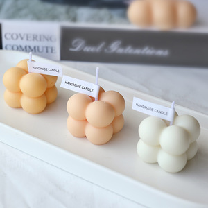 Bougie à la cire de soja, 50 pièces, faite à la main, petites, mignonnes, parfumées, vente en gros - Product Image 2