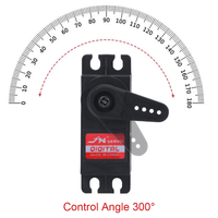 PDI-6225MG 300 degrés 25 kg Engrenage métallique haute performance numérique pour voiture RC, bras robotique, hélicoptère, drone
