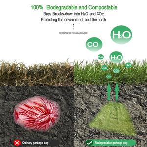 Support pour sacs à déjections canines biodégradables en amidon de maïs 100 % compostable et écologique, résistant jusqu'à 2 kg, 23x33 cm, prix usine, OEM/ODM disponible - Product Image 3