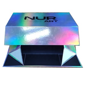 Caja <span class=keywords><strong>de</strong></span> Regalo Magnética Holográfica Iridiscente con Diseño Único y Logotipo Personalizado Impreso - Product Image 6